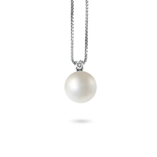 Collana Donna Oro Donna Luce in Oro bianco Perla DHPP7217.002 - DHPP7217.002